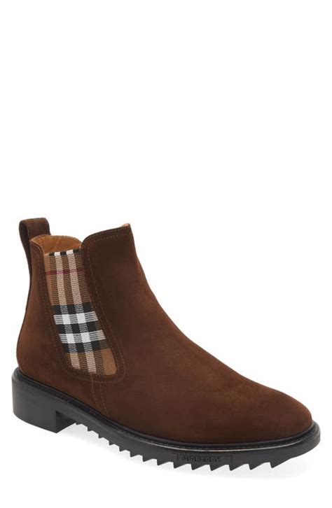 burberry winter boots men|burberry chelsea boots men's.